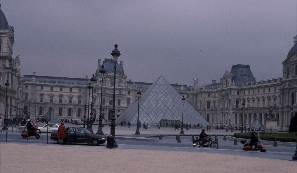 Entrance to the Louvre, Paris