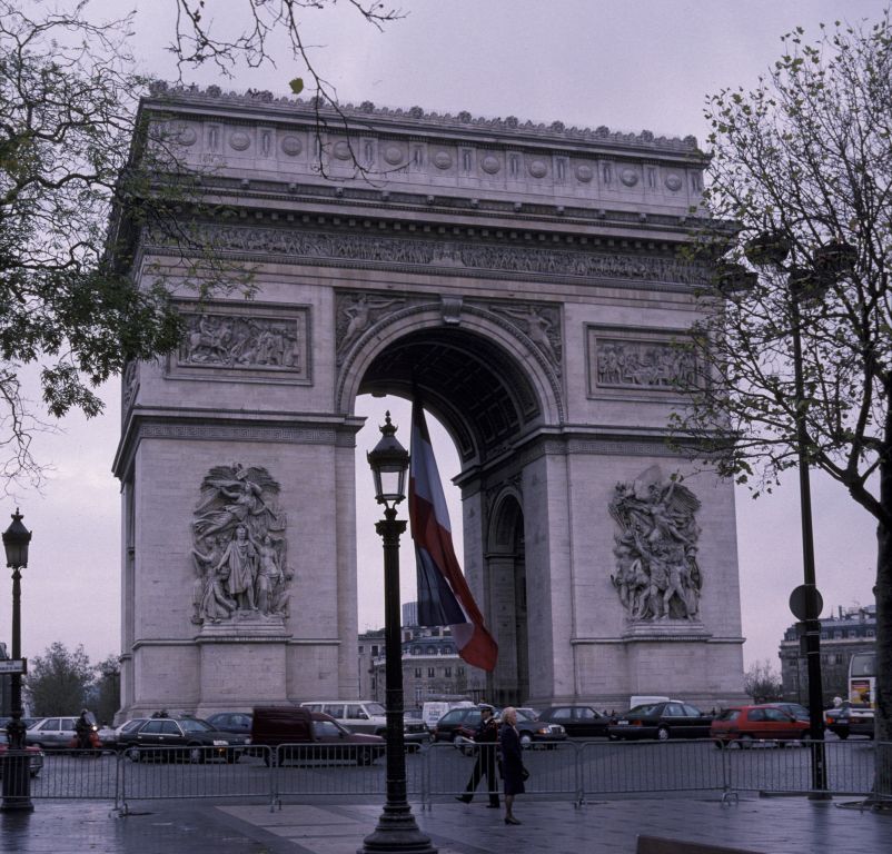 The Arc De Triumph, Paris