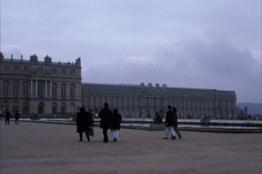 Rear view of Versailles