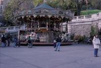 Small Fairground at the Sacre Coeur, Paris