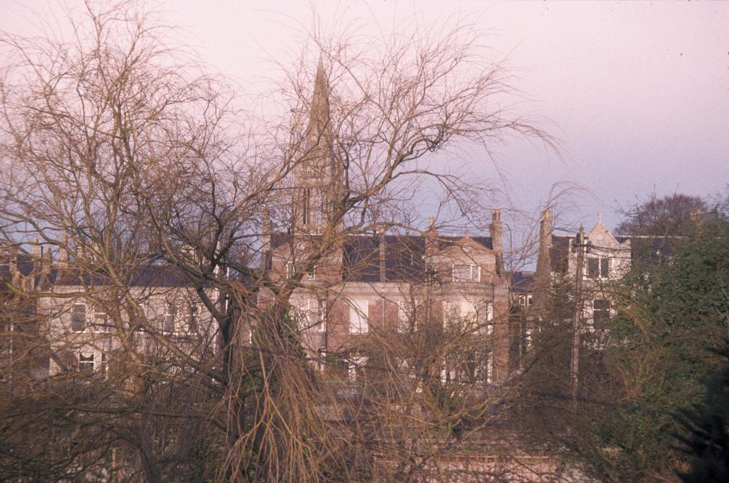 View from bedroom window in Aberdeen