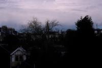 View from bedroom window in Aberdeen