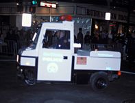 MArdis Gras: Battery powered cop car