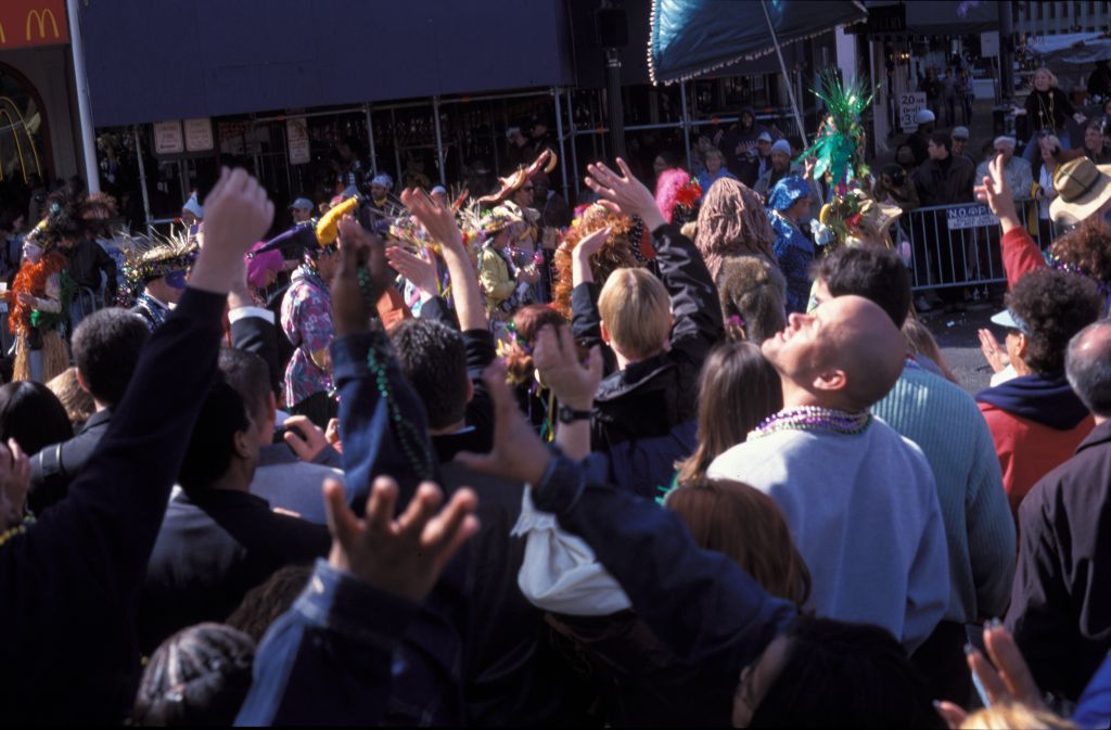 New Orleans: Mardi Gras, Please mister throw ME something