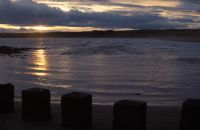 Sunset at Cruden Bay