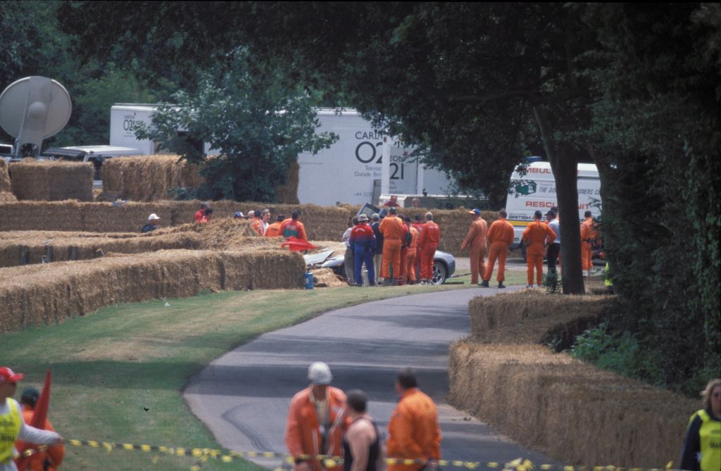 Lamborghini Under Hay