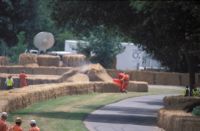 Lamborghini Under Hay