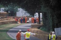 Lamborghini Under Hay