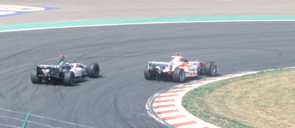 F1 Race Toyota Minardi