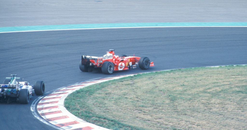 F1 Race Farrari Minardi