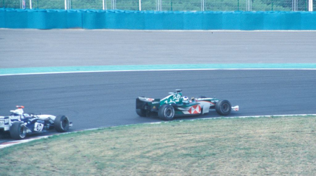F1 Race Jaguar Williams