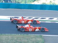 F1 Race End Ferrari 1, 2