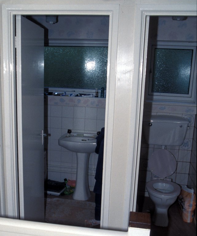 Old toilet and bathroom