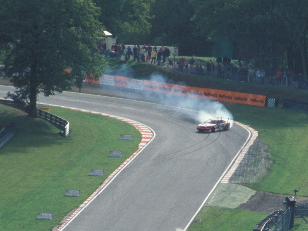 Porche exiting Druids