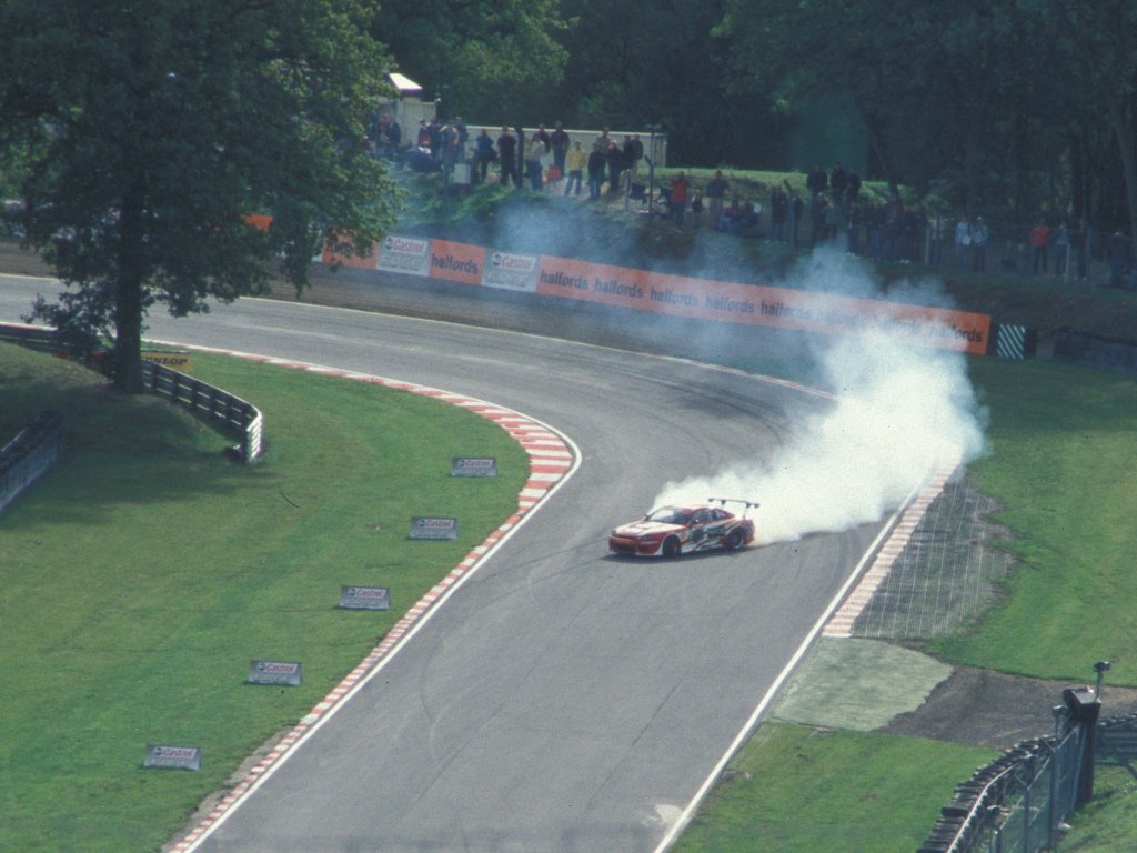 Porche exiting Druids