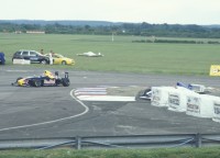 Thruxton, Formula BMW Missing the chicane