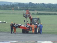 Thruxton, Formula Renault Broken car