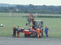 Thruxton, Formula Renault Broken car