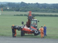 Thruxton, Formula Renault Broken car