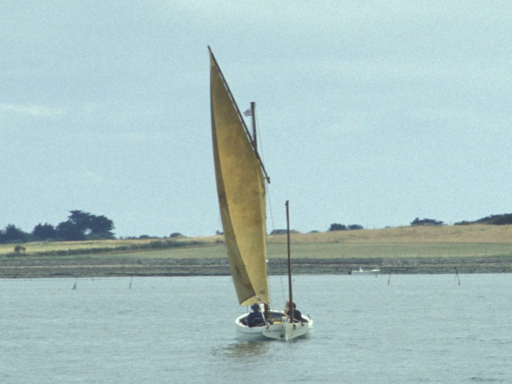 Traditional lug-rigged yawl