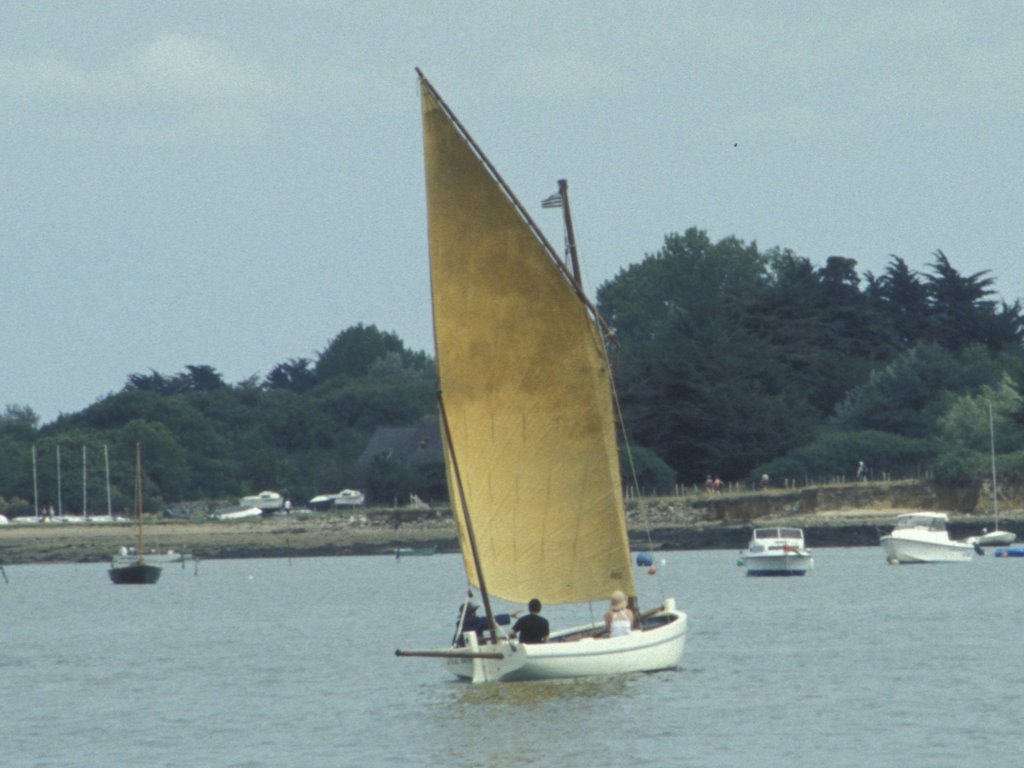 Traditional lug-rigged yawl