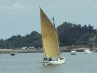 Traditional lug-rigged yawl
