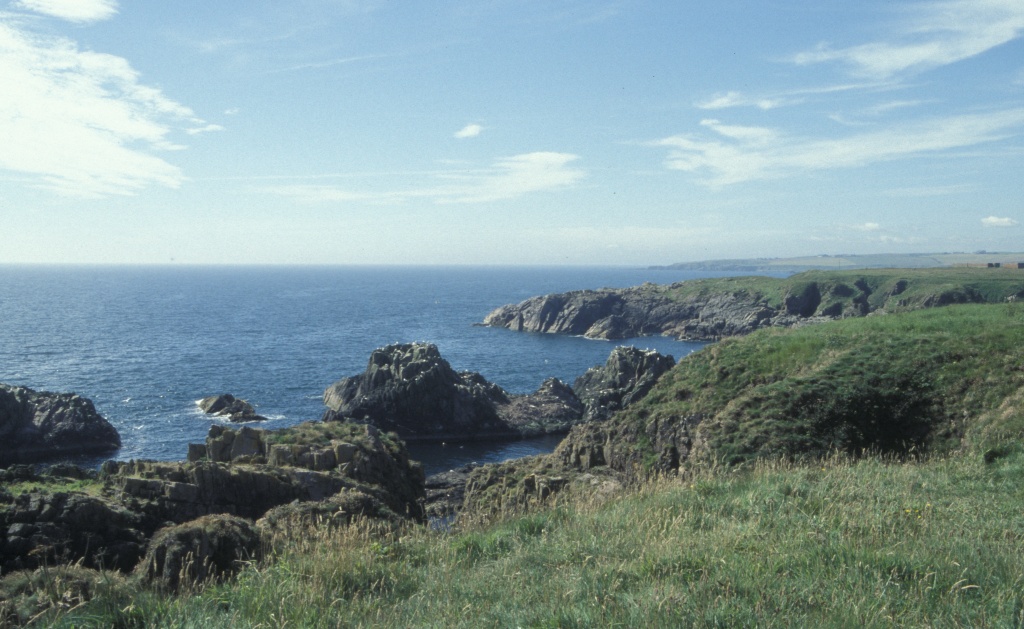 View south from Slains Castle