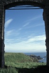 View from window Slains Castle