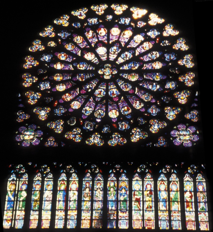 Stained Glass Notre Dame