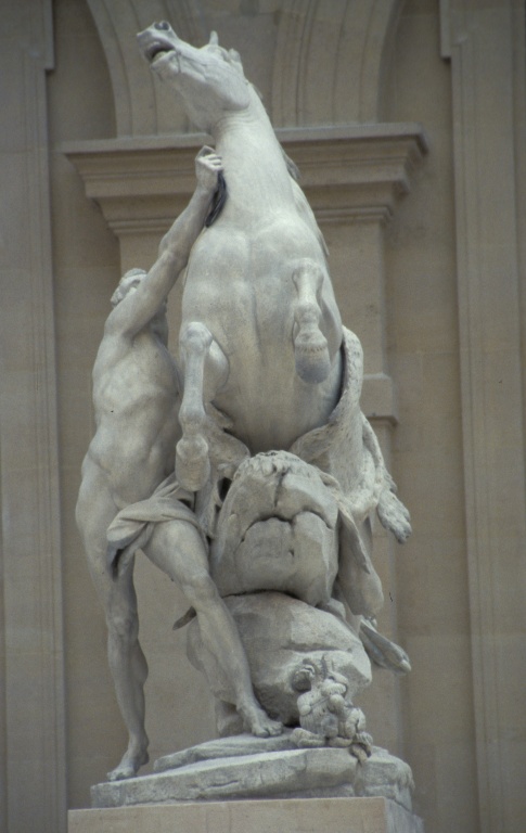 Statue, Louvre