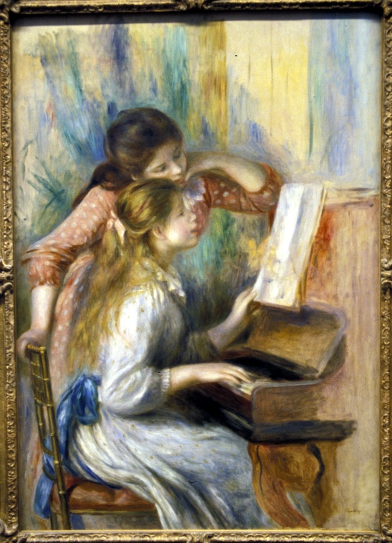 Two Young Girls At The Piano, Orangerie