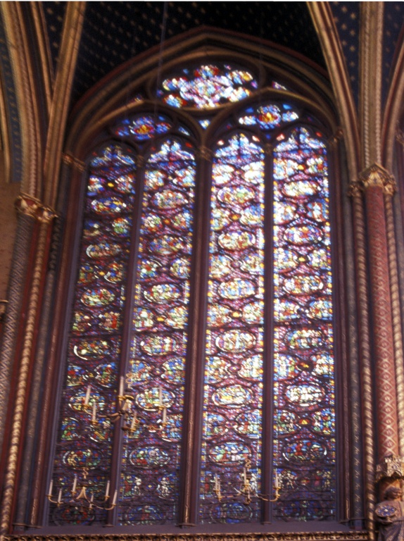 Ste Chapelle Left hand side, panel 1