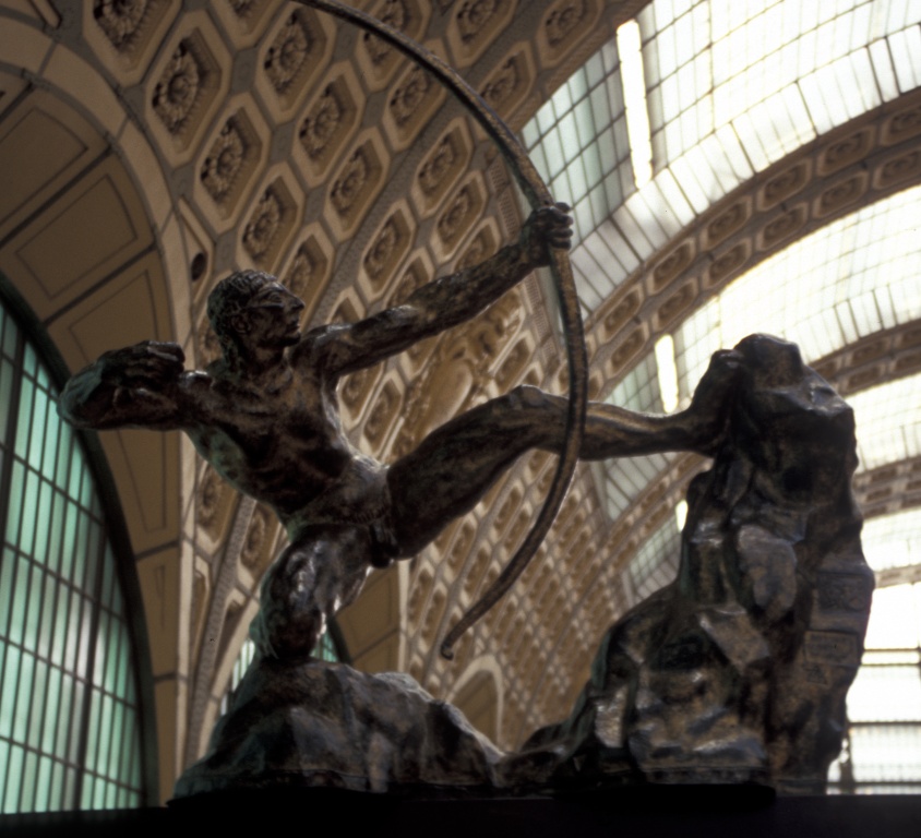 Statue Archer Musee DOrcy