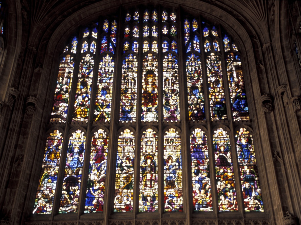 Stained glass at Kings
