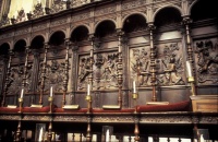 Choir stalls at Kings
